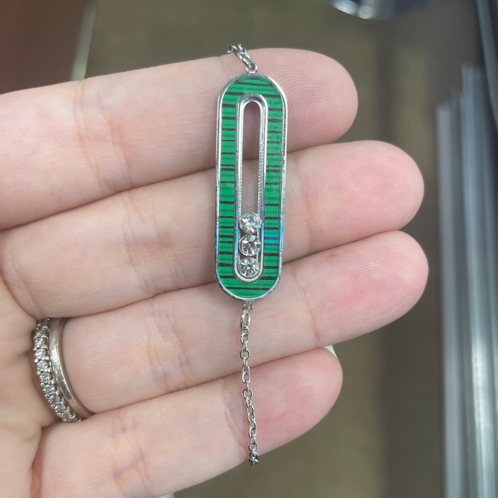 Green bracelet